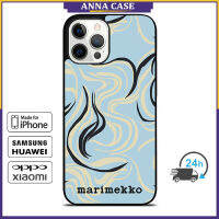 Marimekko88 Phone Case for iPhone 14 Pro Max / iPhone 13 Pro Max / iPhone 12 Pro Max / XS Max / Samsung Galaxy Note 10 Plus / S22 Ultra / S21 Plus Anti-fall Protective Case Cover