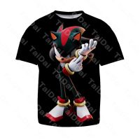 New Cartoon Sonic The Hedgehog Kids T-shirts Boys Girls 3D Printed Kids short-sleeve Cartoon Sonic  Tops