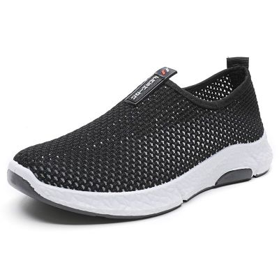 2023 Summer New Designer Mesh Shoes for Men Fashion Light Sports Casual Sneakers Male Solid Color Cheap Shoe Zapatos De Hombre