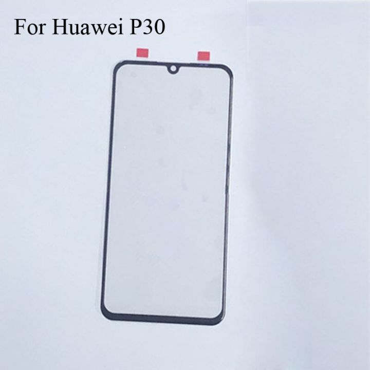 2ชิ้น A + คุณภาพสำหรับ Huawei P30 P 30หน้าจอสัมผัสสำหรับ HuaweiP30 P 30 Digitizer หน้าจอสัมผัสหน้าจอโทรศัพท์ไม่มีสายเคเบิลงอได้