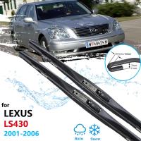 Car Wiper Blades for Lexus LS XF30 LS430 2001~2006 Front Windscreen Windshield Wipers Car Accessories 2002 2003 2004 2005