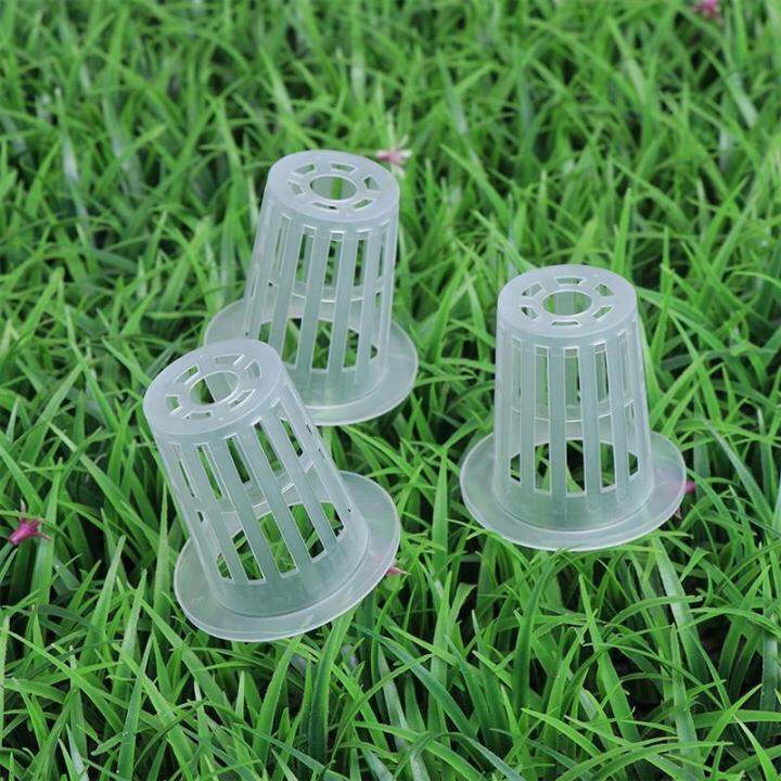 50pcs-plant-basket-holder-slotted-mesh-soilless-culture-vegetable-net-pots-baskets-cups-for-hydroponics-aquaponics-orchids