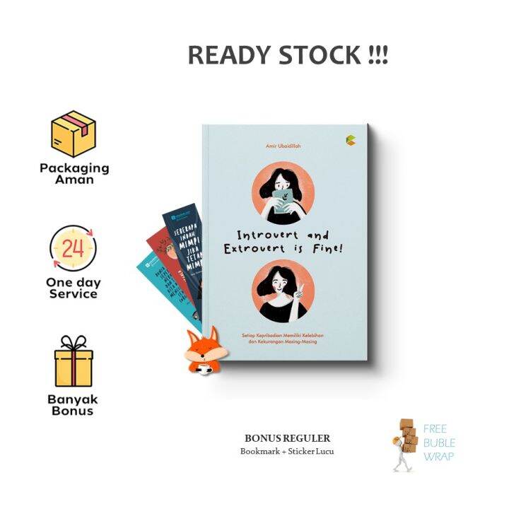 Buku Introvert And Extrovert Is Fine (C-Klik Media) | Lazada Indonesia