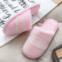 Autumn and Winter Womens Soft and Adorable Bunny Plush Thickened Indoor Warm Cotton Slippers Mens Couple Home Non-Slip Fur Slipper