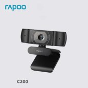 [HCM]Webcam RAPOO C200 độ phân giải HD 720P - Hãng phân phối chính thức