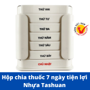 Hộp Chia Thuốc 7 Ngày 7 tầng 3 Ngăn Ts-275 Sáng Trưa Chiều Hàng Việt Nam