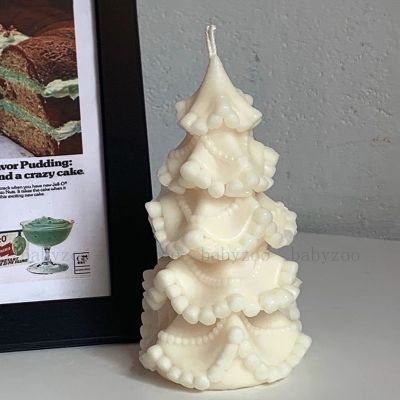 ใหม่ แม่พิมพ์ซิลิโคน อีพ็อกซี่ รูปต้นคริสต์มาส สําหรับทําเทียน mo-th-460