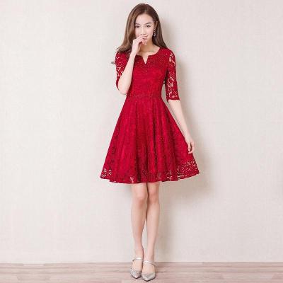 Wedding Dress Short Toast Dress Bride Korean Version Of Small Dress Women Slim Party Evening Dress 2022 New Summer