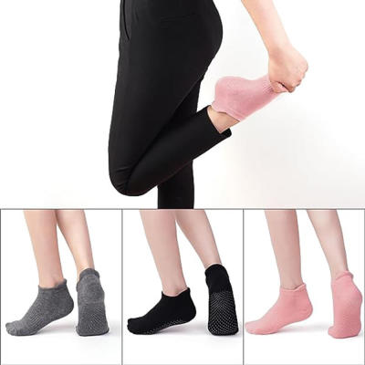 Thick Socks Korean Edition Socks New Socks Thickened Yoga Socks Terry Sports Socks Comfortable Round Head Socks