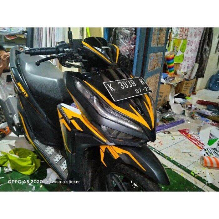 Stiker Vario 125/150 / Stiker Body / Stiker Cutting Vario New | Lazada