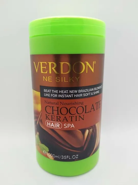 Original Verdon NE Silky Chocolate Keratin Hair Spa Treatment 1000ml |  Lazada PH