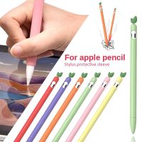 Protective Cover Case For Apple Pencil 2 Silicone Case For iPad Pencil 1 2 Anti-lost Case For Apple Pencil 2 1 Stylus Protector Stylus Pens