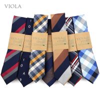 61 Colors Jacquard Striped Plaid Paisley Necktie 6cm Polyester Male Narrow Tie Skinny Tuxedo Suit Shirt Gift For Men Accessory Ties