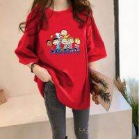 Plus Size M-5XL Loose Tshirt  Perempuan Tops Lengan Pendek Murah Wanita Clothes