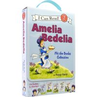 I can read - Amelia Bedelia hit the books Level 2 childrens Classic Stories English graded reading picture books 6-9 years old genuine