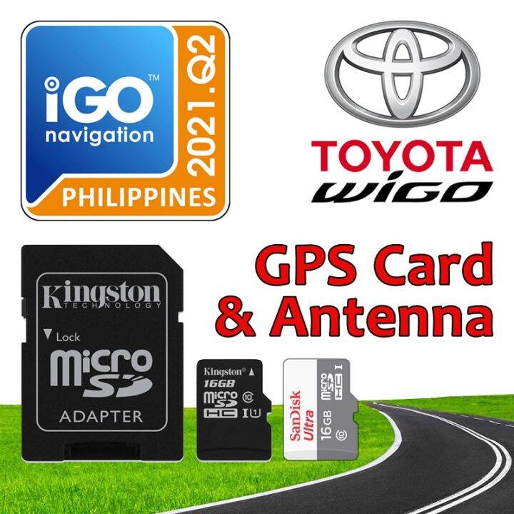 Toyota Wigo Gps Igo Navigation Philippine Road Map Lazada Ph