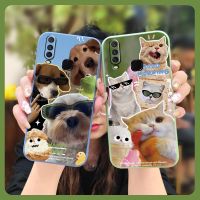 protective case Cartoon Phone Case For VIVO Y17/Y3/Y15/Y12/U3X/V1901A Skin feel silicone Lens package Anti-fall cute