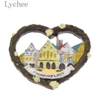 {6shop Department Store} Lycheefurkfurt ออสเตรีย Salzburg ภาษาเช็คคำ Mole Story แม่เหล็กติดตู้เย็นภูมิทัศน์ตู้เย็น Decors ตกแต่งบ้าน Travel ของที่ระลึก