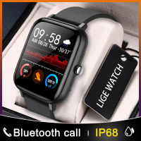 LIGE New Fashion Smart watch men multifunctional Sports watch men And women waterproof Smartwatch +Box