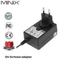 【HOT SALE】 อะแดปเตอร์แปลง MINIX เป็น DC 12V 3A แหล่งจ่ายไฟเครื่องชาร์จติดผนังอะแดปเตอร์ DC Z83-4 J50C-4ปลั๊กออสเตรเลียสหรัฐอเมริกาอังกฤษยุโรป N42C-4