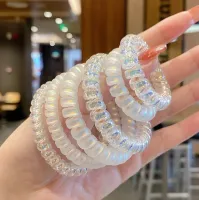 [[SZY]Mermaid Ji Phone Line Hair Ring Head Rope 2021 New Hair Rope Rubber Band Female Tie Head No Trace Does Not Hurt Headdress Hair Accessories,[SZY]Mermaid Ji Phone Line Hair Ring Head Rope 2021 New Hair Rope Rubber Band Female Tie Head No Trace Does Not Hurt Headdress Hair Accessories,]