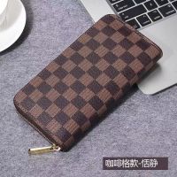 ต้นฉบับ Ms brand leather wallet 2023 new male general long large capacity high-end luxury leather hand bag