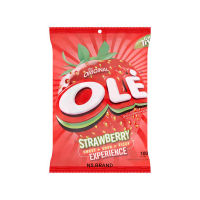 ของขวัญคริสมาส ลูกอม OLE STRAWBERRY ORIGINAL รสสตรอเบอร์รี่ 100 เม็ด/ซอง