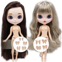 ICY DBS Blyth Doll Carved Lips Face Suitable DIY Change 16 BJD Toy OB24 ball joint body anime girl