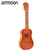 Đàn UKulele Gỗ Giả Cho Trẻ Em 21 Inch Đàn Ghi Ta Di Động 4 Dây Cho Trẻ Em