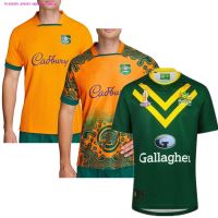 2023 คุณภาพสูง เสื้อกีฬารักบี้ แขนสั้น ลายทีมชาติ WALLABIES ทีมเหย้า ปี 2023 football jersey rugby jersey เสื้อทีมชาติ เสื้อกีฬา เสื้อลาย