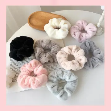 Lovely Fuzzy Winter Scrunchies Soft Hair Accessories Girls Plain Color  Sweet Fluffy Faux Fur Plush Scrunchies for Women Kid - China Hair  Accessories and Fashion Accessory price