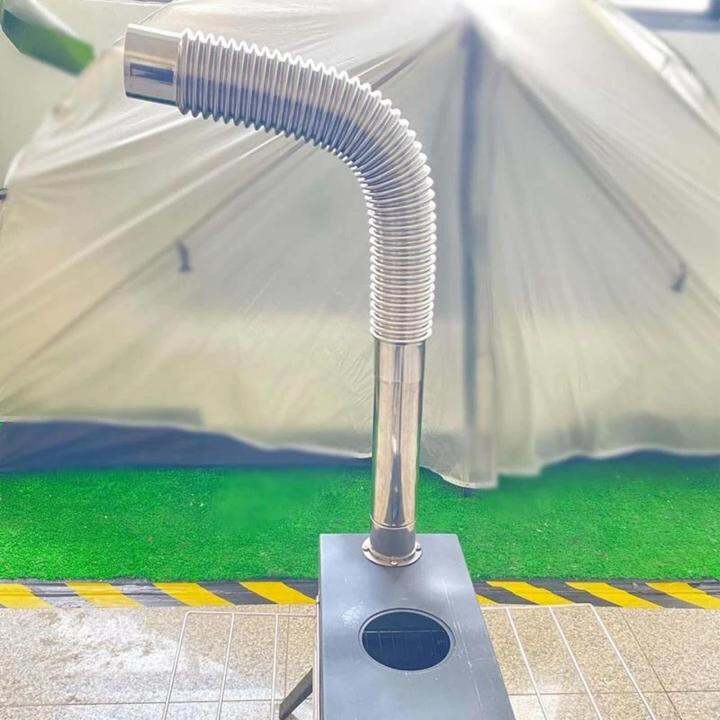 Moon Afterglow Flue Extension Tube Chimney Fire Place Stove Pipe for