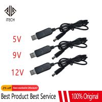 USB Power Boost Line DC 5V to DC 9V / 12V Step UP Module USB Converter Adapter Cable 2.1x5.5mm Plug USB Cable Boost Converter