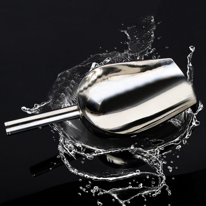 ice-scoop-stainless-steel-party-bar-buffet-home-sugar-flour-dry-goods-shovel-flour-kitchen-tools-gadgets-ice-cream-tools