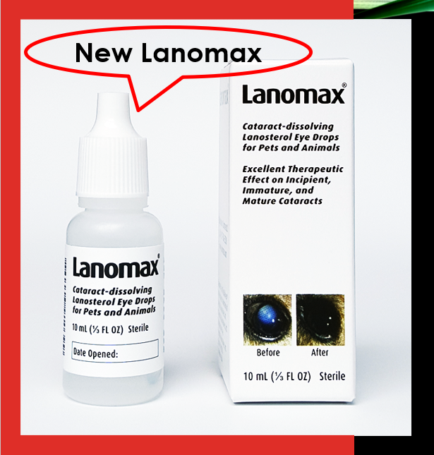 Lanomax® Pet's Lanosterol Eye Drops 10ml Cataract Dissolving Eye Drop