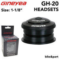 ถ้วยคอจักรยาน แบบฝังมีถ้วย GINEYEA GH-20 Semi-Integrated Headset Size: 1-1/8",Black, Sealed Bearing