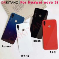 【♘COD Free Cas♘】 diyi45718 ใหม่กระจกด้านหลังสำหรับฝาครอบ Huawei Nova 3i ปลอกหุ้มช่องหลังเคสสำหรับหัวเหว่ย Huawei Nova 3i ฝาครอบเลนส์กล้อง Lx2 Ine-Lx1