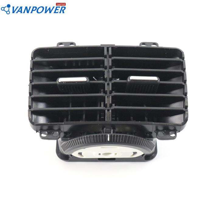 A/C Outlet Vent Assembly ABS Car Rear AC Air Vent Outlet Grilles