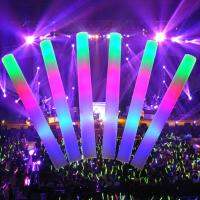 LED ที่มีสีสันคอนเสิร์ตพรรค Cheer ฟองน้ำ Glowsticks แท่งเรืองแสง 1 PCS 36 PCS 48 PCS