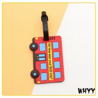 【DT】 hot  WHYY Fashion Luggage Tags Suitcase Holder Travel Accessories ID Address Silicone Portable Label Glasses Baggage Tag