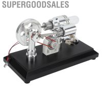 Supergoodsales Stirling Engine Motor Model Multi Color LEDs Kit for Science Projects Class Presentation