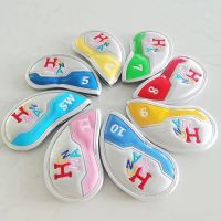 ┅♞ Golf Irons Cover Irons Clubs หนัง Pu Honma Golf Headcover Golf Accessory