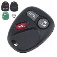 【Worth-Buy】 Auto City (JAS) 315Mhz 3ปุ่ม Keyless รีโมทกุญแจรถ Fob KOBLEAR1XT 15042968กรณีคีย์อัตโนมัติสำหรับ Chevrolet Silverado Hou Yukon