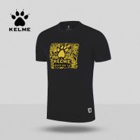 Taylormadeirt J.lindeberg KELME/Kelme เสื้อยืดลำลองกีฬาฤดูร้อนผู้หญิงเสื้อยืดคู่แขนสั้นระบายอากาศแห้งเร็วผู้ชายและเสื้อผู้หญิงคอกลม