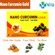 Nano Curcumin GOLD 250mg, Tam Thất Xạ Đen, Binh Vị, Giảm Đau Dạ Dày