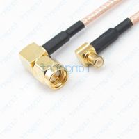 MCX Male to SMA Male plug RA Right RG316 Pigtail Coax Cable Kable 50ohm Straight Connector Koaxial LOW LOSS High Quality