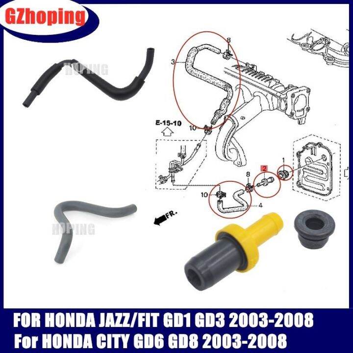 gogotalesmall Auto Intake Manifold Positive Crankcase Ventilation Hose