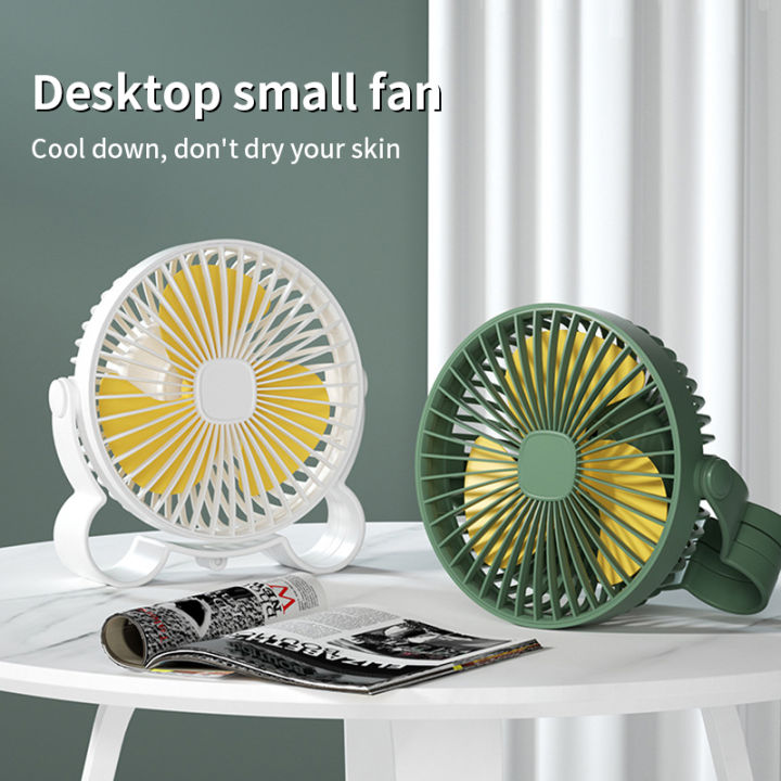desktop-fan-usb-แบบพกพาพัดลม-mini-clip-เครื่องปรับอากาศแบบพกพา-usb-mini-wind-power-handheld-พัดลมเงียบสำหรับห้องนอนหน้าแรก-สามเกียร์ปรับได้