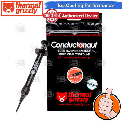 [CoolBlasterThai] Thermal Grizzly Conductonaut 1g.Liquid Metal Compound