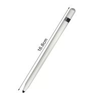 Dual Heads Stylus Tablet Pen Replacement Soft Nib Writing Drawing Capacitive Touch Screen Pencil Pink